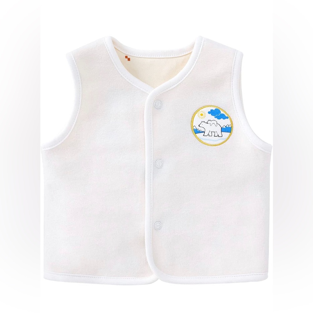 pureborn Baby Toddler Vest Warm Sleeveless Jacket Spring Winter Children Waistco